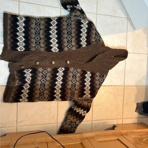 Zara Multicolor Knit Cardigan